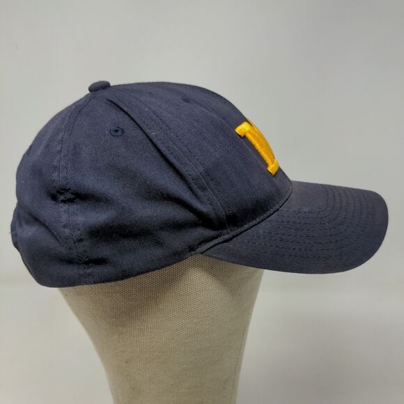 Pacific Headwear Men's Mooresville Strapback Hat Black Adult Embroidered Logo - Picture 6 of 13